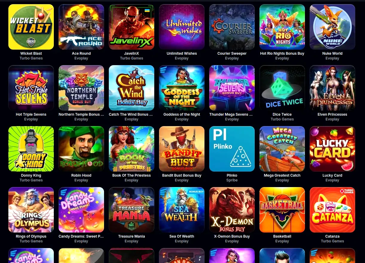 Icebet Casino Login-Bereich und Spielübersicht 2026
